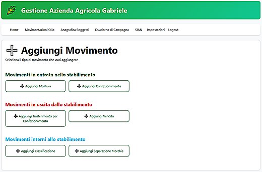 Aggiungi Movimento
